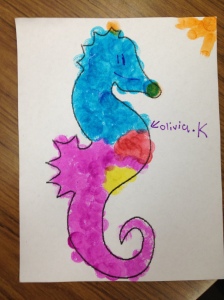 Seahorse by Olivia